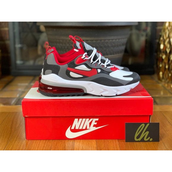 Size 5y Air Max 270 React GS "Iron Grey" - Picture 3 of 5